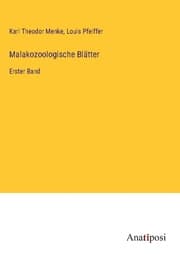 Cover von Malakozoologische Blätter