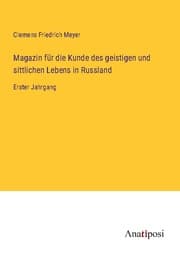 Cover von Magazin für die Kunde des geistigen und sittlichen Lebens in Russland
