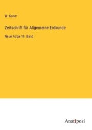 Cover von Zeitschrift für Allgemeine Erdkunde