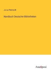 Cover von Handbuch Deutscher Bibliotheken