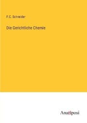 Cover von Die Gerichtliche Chemie