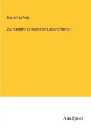 Cover von Zur Kenntniss kleinster Lebensformen