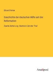 Cover von Geschichte der deutschen Höfe seit der Reformation