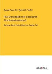 Cover von Real-Encyclopädie der classischen Alterthumwissenschaft