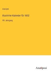 Cover von Illustrirter Kalender für 1852