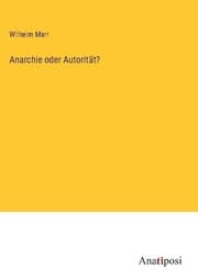 Cover von Anarchie oder Autorität?