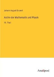 Cover von Archiv der Mathematik und Physik