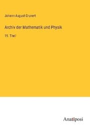 Cover von Archiv der Mathematik und Physik