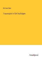 Cover von Trauerspiel in fünf Aufzügen