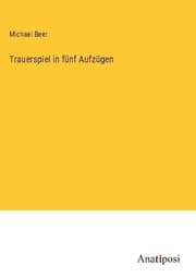 Cover von Trauerspiel in fünf Aufzügen