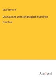 Cover von Dramatische und dramartugische Schriften