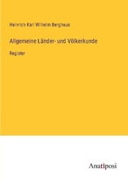 Cover von Allgemeine Länder- und Völkerkunde