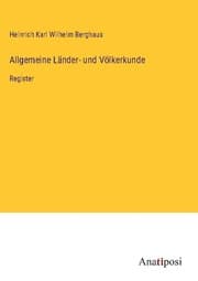 Cover von Allgemeine Länder- und Völkerkunde