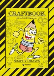 Cover von CRAFTBOOK - TIPPS & TRICKS ZUM HÄUSER & GEBÄUDE ZEICHNEN - TOLLE MOTIVE - MÄRCHENHÄUSER - BLUMEN - TIERE - RÄTSEL