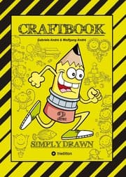 Cover von CRAFTBOOK - TIPPS & TRICKS ZUM HÄUSER & GEBÄUDE ZEICHNEN - TOLLE MOTIVE - MÄRCHENHÄUSER - BLUMEN - TIERE - RÄTSEL