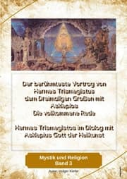 Cover von Der berühmteste Vortrag von Hermes Trismegistus dem Dreimaligen Großen mit Asklepios - Die vollkommene Rede - Begründer der Hermetischen Gesetze Kybalion