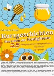 Cover von KitaFix-Kurzgeschichten Das Leben der Honigbiene