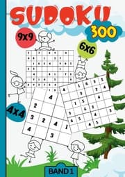 Cover von Sudoku Kids- 300 Sudoku für Kinder ab 6-8 Jahren