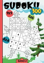 Cover von Sudoku Kids- 300 Sudoku für Kinder ab 6-8 Jahren