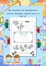 Cover von Mein Ausmalbuch zum Buchstabenlernen