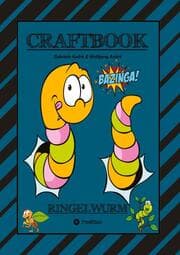 Cover von CRAFTBOOK - LUSTIGE AUSMALMOTIVE - KNIFFLIGE RÄTSEL - SPANNENDE AUFGABEN - WISSENSWERTES - DEINE LUSTIGE KURZGESCHICHTE - BASTELANLEITUNG