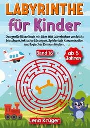 Cover von Labyrinthe für Kinder ab 5 Jahren - Band 16