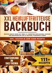 Cover von XXL Heißluftfritteuse Backbuch