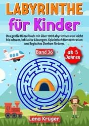 Cover von Labyrinthe für Kinder ab 5 Jahren - Band 36