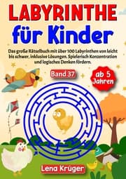 Cover von Labyrinthe für Kinder ab 5 Jahren - Band 37
