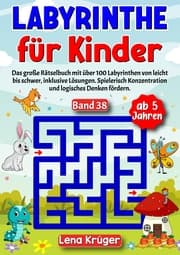 Cover von Labyrinthe für Kinder ab 5 Jahren - Band 38