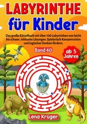Cover von Labyrinthe für Kinder ab 5 Jahren - Band 40