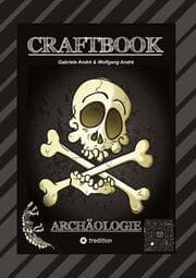 Cover von CRAFTBOOK - ARCHÄOLOGISCHE FUNDE - EXPEDITON - ÄGYPTEN - ANCH - RÄTSELHAFTE KNIFFLIGE AUFGABEN - TOLLE AUSMALMOTIVE