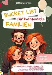 Cover von Die Bucket List für hochsensible Familien. Voller Abenteuer, Fragen und Übungen.