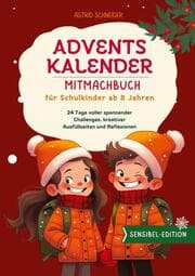 Cover von Adventskalender-Mitmachbuch für Schulkinder ab 8 Jahren. 24 Tage voller Entdeckungen: