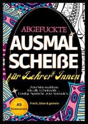 Cover von Fluch Malbuch für Lehrer A5