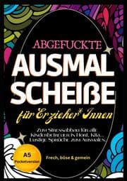 Cover von Fluch Malbuch für Erzieher A5