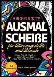 Cover von Fluch Malbuch Büro A5