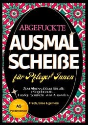 Cover von Fluch Malbuch für Pflege A5