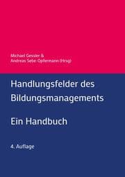 Cover von Handlungsfelder des Bildungsmanagements