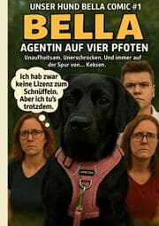 Cover von Unser Hund Bella Comic 1 - Bella - Agentin auf vier Pfoten