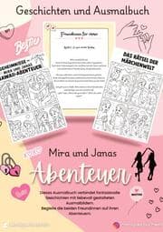 Cover von Mira und Janas Abenteuer