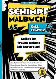 Cover von Schimpfmalbuch Callcenter