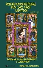 Cover von Abiturvorbereitung für das Fach Deutsch - Heimgesucht und mitgenommen, Lernkarten