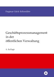 Cover von Geschäftsprozessmanagement in der öffentlichen Verwaltung
