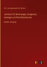 Cover von Jahrbuch für Mineralogie, Geognosie, Geologie und Petrefaktenkunde