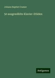 Cover von 50 ausgewählte Klavier-Etüden