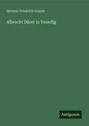 Cover von Albrecht Dürer in Venedig