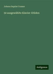 Cover von 50 ausgewählte Klavier-Etüden