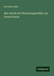 Cover von Ben-David: ein Phantasiegemälde von Ernest Renan