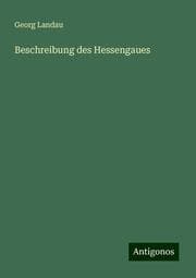 Cover von Beschreibung des Hessengaues